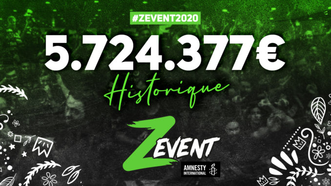 Z Event, evenement dedie aux jeux video et l ONG Amnesty International