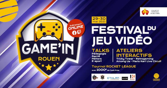 Jeu video, festival de jeux Game in Rouen sur la culture videoludique