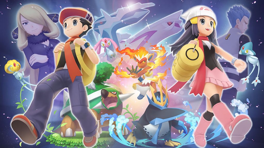 Pokemon Diamant etincelant et Perle scintillante, jeux sur Nintendo Switch