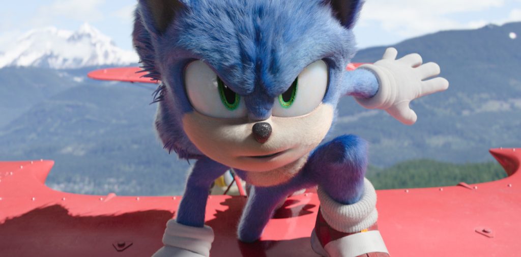 Le hérisson, personnage principal du film « Sonic 2 »