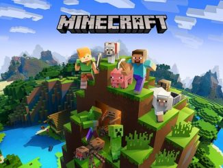 Monde virtuel du jeux video Minecraft