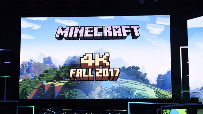 L’image de générique d’un des exemplaires Minecraft produits et vendus dans le monde.