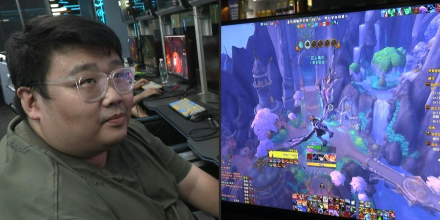 Un parmi les fans invétérés du jeu World of Warcraft, ravi de son grand retour en Chine.