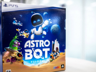 La boite du jeu « Astro Bot » sur PS5.