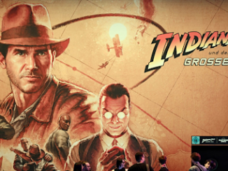 Affiche officielle du jeu vidéo "Indiana Jones et le Cercle ancien"